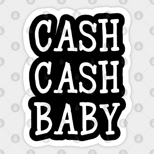 Cash Cash Baby Sticker by rainoree